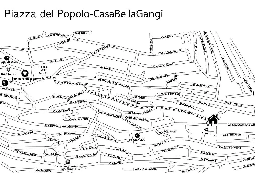 Casa Bella Gangi Villa
